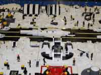 Lego Diorama Eiswelt Mondbasis